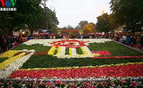 Rue florale à Hanoi - ảnh 4